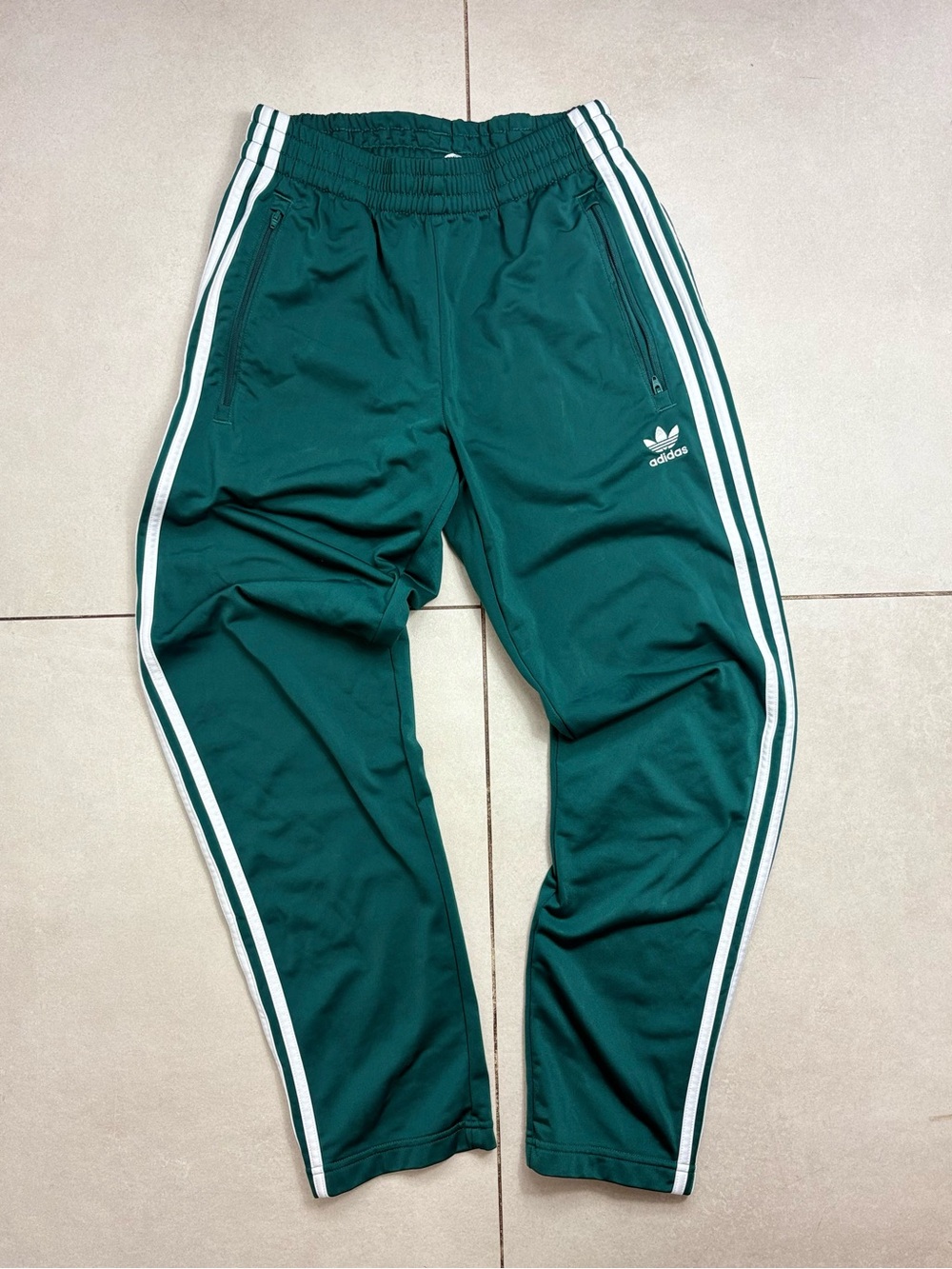 adidas Teal Green Three-Stripe Track Jacket and Pants - Picture 7 of 11